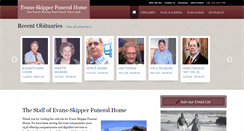 Desktop Screenshot of evansskipperfh.com